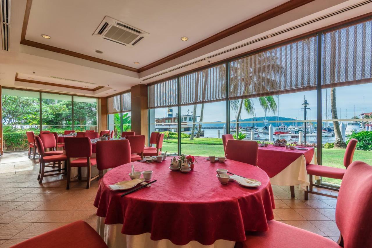 The Pacific Sutera Hotel Kota Kinabalu Exterior photo The interior of the restaurant